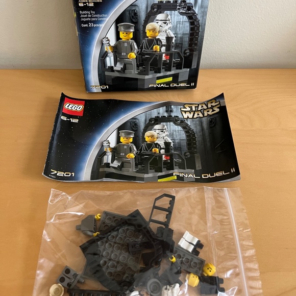 Lego 2002 Star Wars Final Duel II Set #7201 Complete 3 Mini Figures - Picture 3 of 3
